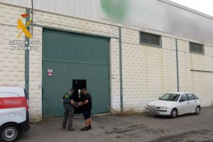 La Guardia Civil logra identificar al autor de los robos.