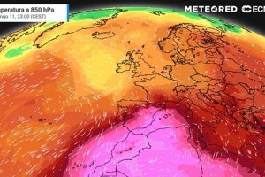 Mapa de temperaturas.
