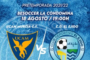 cartel del nuevo partido para el club celeste.