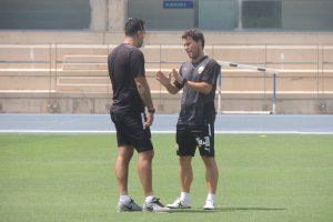 Rubi con el doctor Maziel.