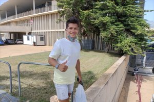 Juanjo Nieto espera debutar este viernes contra el Real Oviedo.