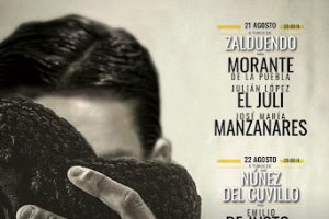 Cartel para los festejos taurinos con motivo de la Feria de Almería 2021.