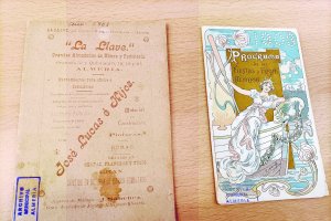 Los programas de 1903, el comercial de almacenes \'La Llave\' y el oficial