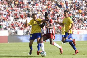Sekou en su etapa en el Almería de Turki.