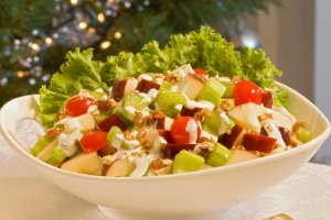 Ensalada para cenar el domingo.
