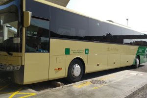 Autobús del Consorcio en la Estación de autobuses de Almería