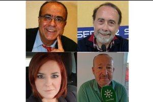 Los comentaristas del Carrusel Deportivo.