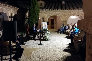 El director de LA VOZ pidió a sus paisanos y a los peregrinos presentes que preserven la Romería al Saliente.