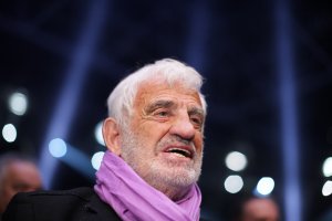 Jean-Paul Belmondo, durante un acto en Düsseldorf en 2012.