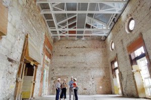 Interior de la Casa Consistorial en su estudio para las obras