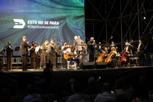 Diego Cruz, Tomatito y la Orquesta Ciudad de Almería (OCAL).