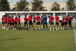 Rubi ha tenido una semana corta de trabajo para preparar el partido.