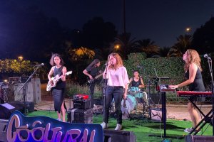 Las Wonder durante su actuación