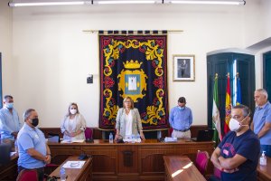 Pleno en el Ayuntamiento de Níjar.