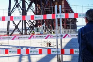 El Cable Inglés en obras.