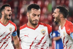 Lazo espera volver al once del Almería.