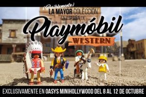 Los Clicks de Playmóbil llegan a Almería Western Festival.