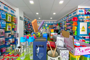 Interior de la tienda de regalos ‘Shifu’.