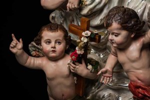 Detalle del San José de los hermanos Martínez Cava.