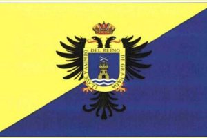 Bandera y escudo propuesto por el Ayuntamiento de Mojácar.
