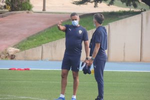 José Gomes en su etapa en el Almería.