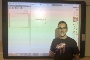 Jorge Asensio Ramón, en su trabajo.