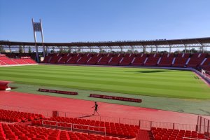 Así está la hierba este martes.