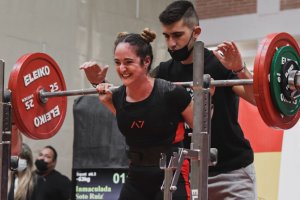 Una campeona de España pulverizando todos sus récords.