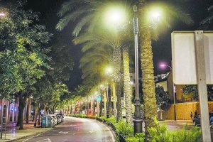 El cambio a luminarias LED ha supuesto un gran ahorro de consumo.