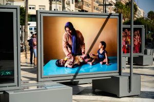Una de las fotografías expuestas en Almería por Cristina García Rodero.