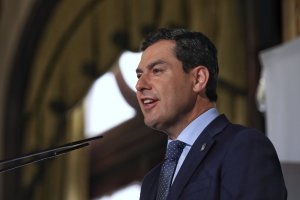 El presidente de Andalucía, Juanma Moreno.