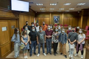 Los participantes en el concurso.