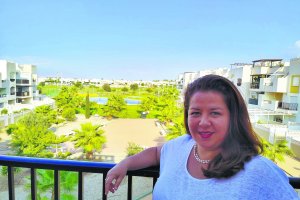 Teresa regresa de Colombia.