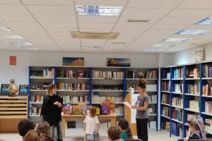 Cuentacuentos en la Biblioteca Municipal de Pulpí.