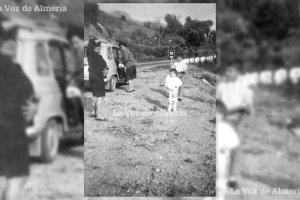 En uno de los viajes a Granada con un Renault 4, cuando parábamos a estirar las piernas y algo más al pasar el Ricaveral.