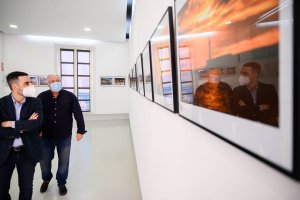 Recorrido por la exposición en el Centro de Interpretación Patrimonial.