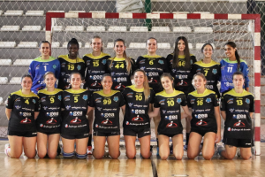 Las jugadoras almerienses se anotaron la victoria.