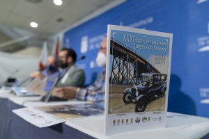 Cartel de la ruta automovilística que se celebra del 5 al 7 de noviembre.