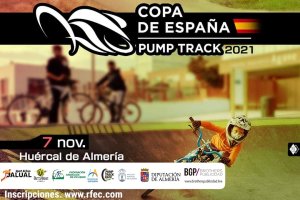 Cartel informativo de la Copa de España de Pump Track.