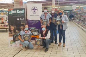 Entrega de varios juegos a Grupo Scout Áncora.