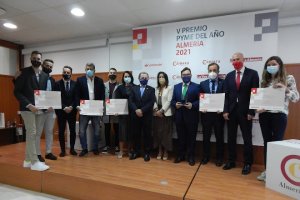 Los premiados de esta edición.