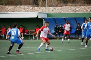 Imagen de archivo de un partido del juvenil A.