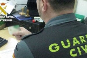 Un agente de la Guardia Civil.