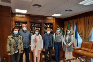 Imagen de la primera reunión del Plan Local de la Infancia y Adolescencia de Roquetas de Mar.