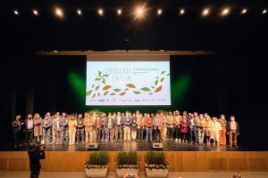 Foto de familia con todos los galardonados.