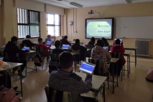 Durante el concurso.