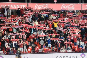 Aficionados del Almería.