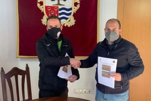 Firma de convenio en el Ayuntamiento de Fondón.