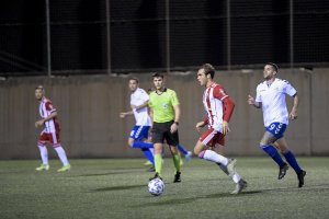 Dani Albiar en el Juan Guedes de Tamaraceite en la Copa del Rey 19-20.