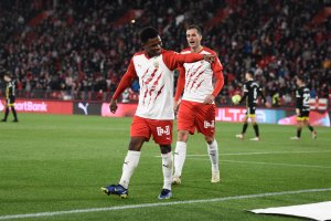 Largie Ramazani revolucionó el encuentro con el Real Zaragoza.